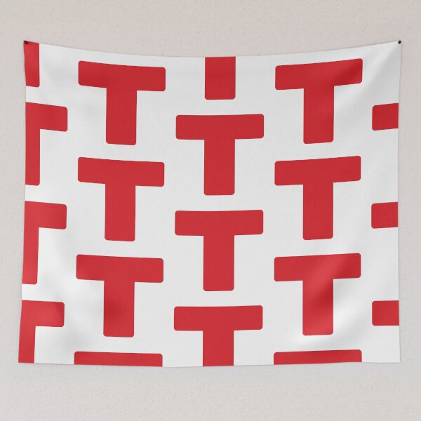 Item preview, Bold Red Letter T Icon designed and sold by TXTRZ-TXTRZ.