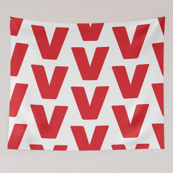 Item preview,  Bold Red Letter V Icon designed and sold by TXTRZ-TXTRZ.