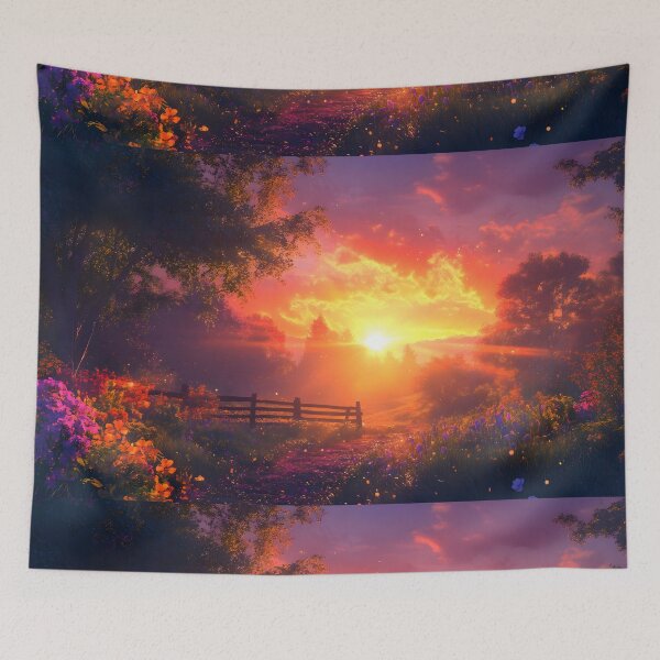 Item preview, Dreamscape Dusk designed and sold by AI-Only Creations.
