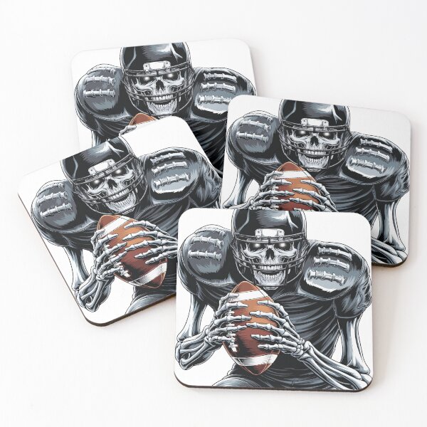 Item preview, Skeleton Football Player Helmet Halloween Football Lovers designed and sold by Oualid Art.