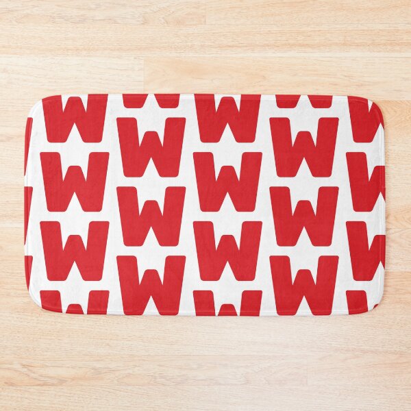 Item preview, Bold Red Letter W Icon designed and sold by TXTRZ-TXTRZ.
