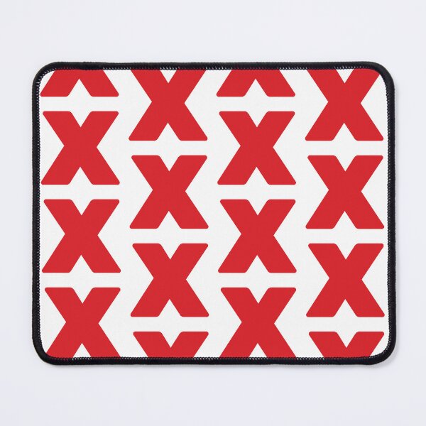 Item preview, Bold Red Letter X Icon designed and sold by TXTRZ-TXTRZ.