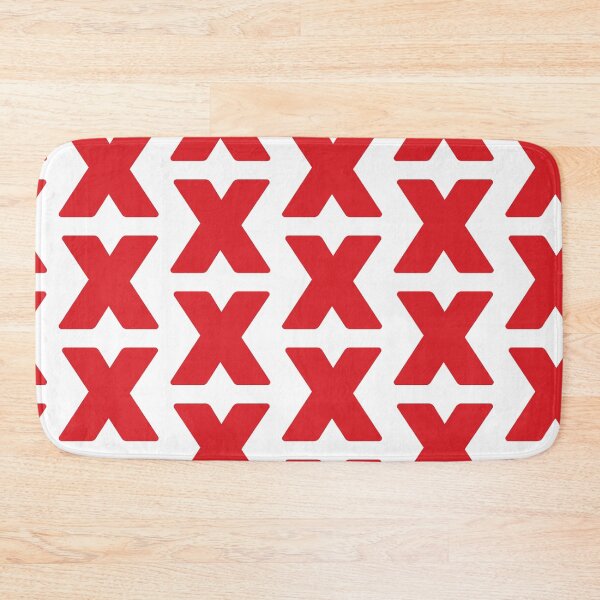Item preview, Bold Red Letter X Icon designed and sold by TXTRZ-TXTRZ.