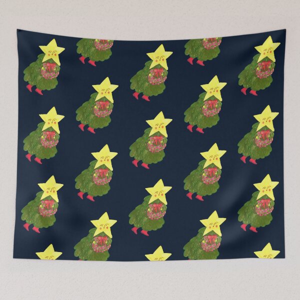 Item preview, Christmas Tree Star Fairy Illustration by Jemma Jamie Skidmore designed and sold by Jemma Jamie Skidmore.