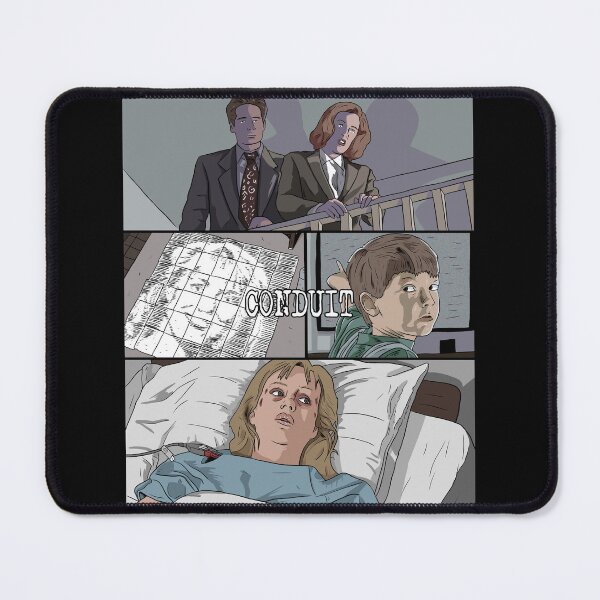 Item preview, The X-Files s1e4 Conduit poster designed and sold by blacksnowcomics.