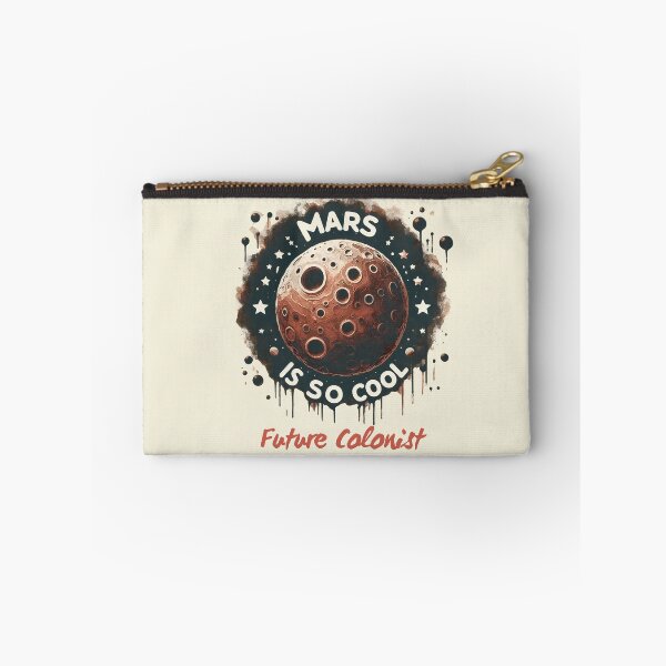 Item preview, Mars is So Cool, space colonist, future Mars colonist travel explore occupy Mars designed and sold by Collagedream.