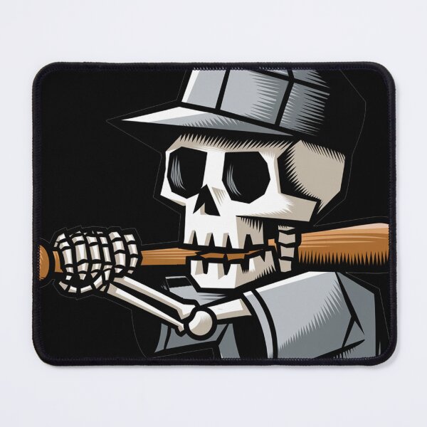 Item preview, Funny Skeleton Playing Baseball Sports Graffiti designed and sold by Nature's Fancy.