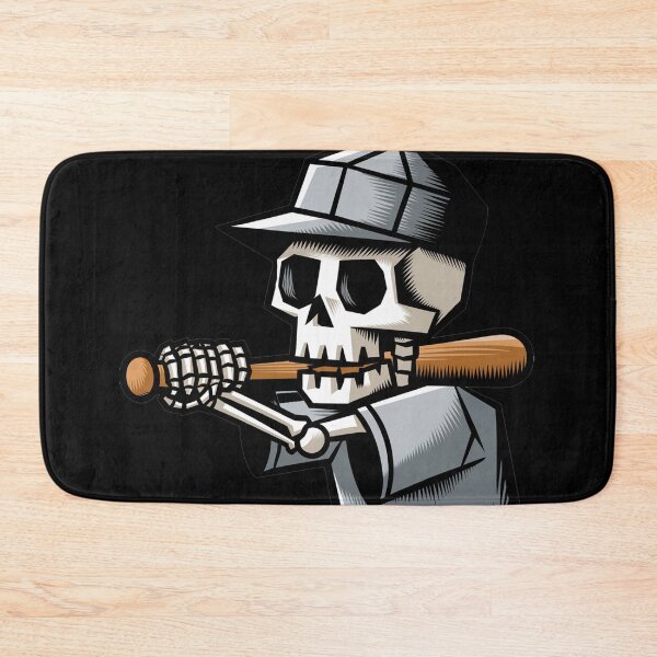 Item preview, Funny Skeleton Playing Baseball Sports Graffiti designed and sold by Nature's Fancy.