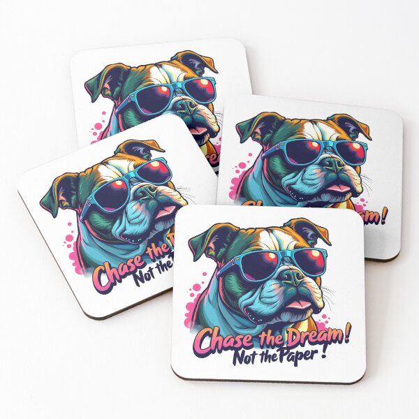 Item preview, Chase The Dream Not The Paper Funny Motivating Sentences designed and sold by UniqueDuoDesign.