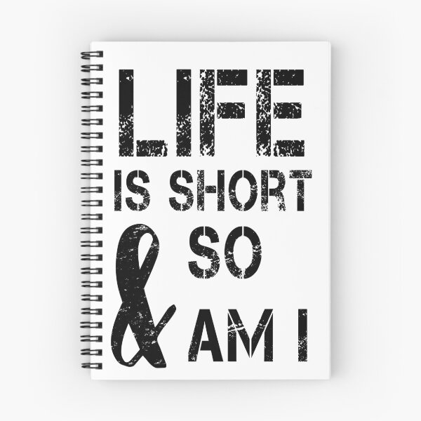 Item preview, Life Is Short And So Am I | Funny Short People Gift designed and sold by Lorenzo1328.