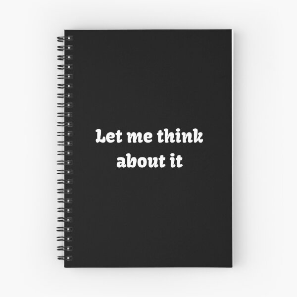 Item preview, let me think about it designed and sold by JuliusLaine.