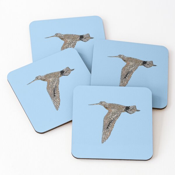Item preview, Hudsonian Godwit Black Alternate Design  designed and sold by designsasstultd.