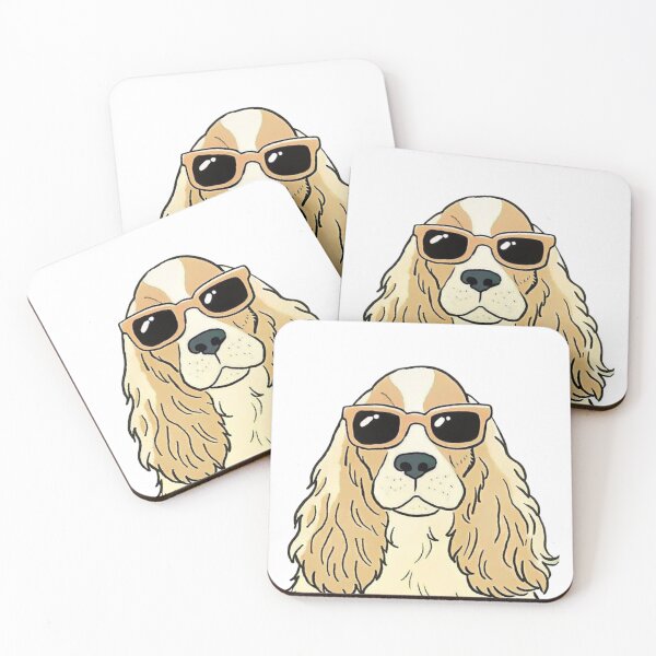 Item preview, Cocker Spaniel with Sunglasses designed and sold by juthamas8426.