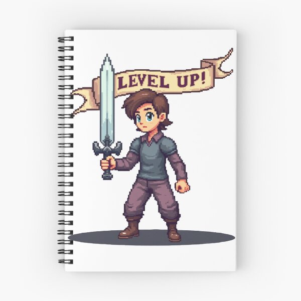 Item preview, Retro "Level Up!"  designed and sold by Aspire13.