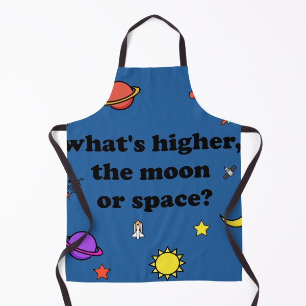 Item preview, what's higher, the moon or space? designed and sold by dogfish-art.