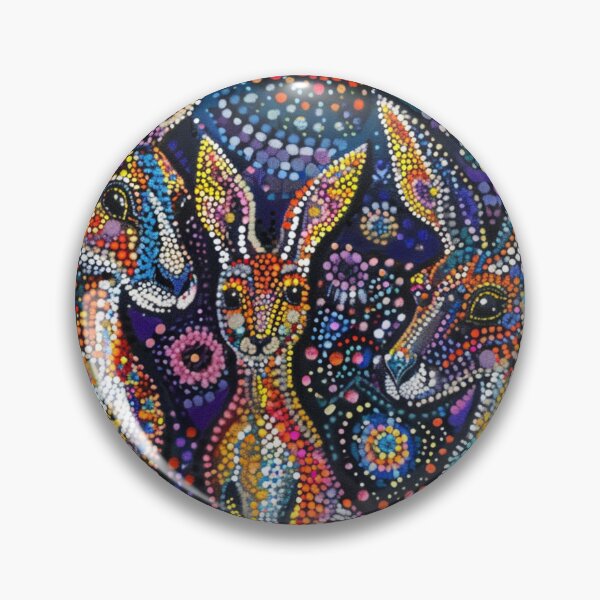 Item preview, Aboriginal Inspired Dot Art - Cosiness designed and sold by GrinGalore.