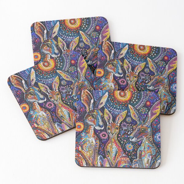 Item preview, Aboriginal Inspired Dot Art - Cosiness designed and sold by GrinGalore.