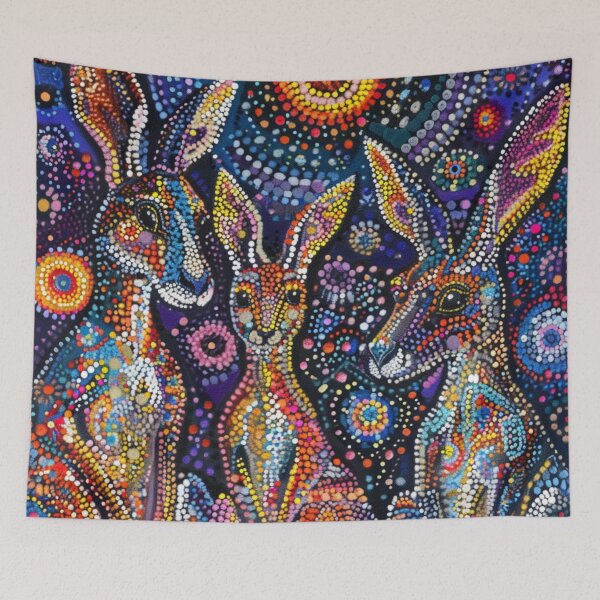 Item preview, Aboriginal Inspired Dot Art - Cosiness designed and sold by GrinGalore.