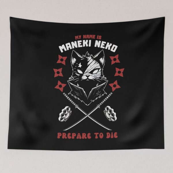 Item preview, Maneki Neko Prepare To Die designed and sold by TomFrontierArt.