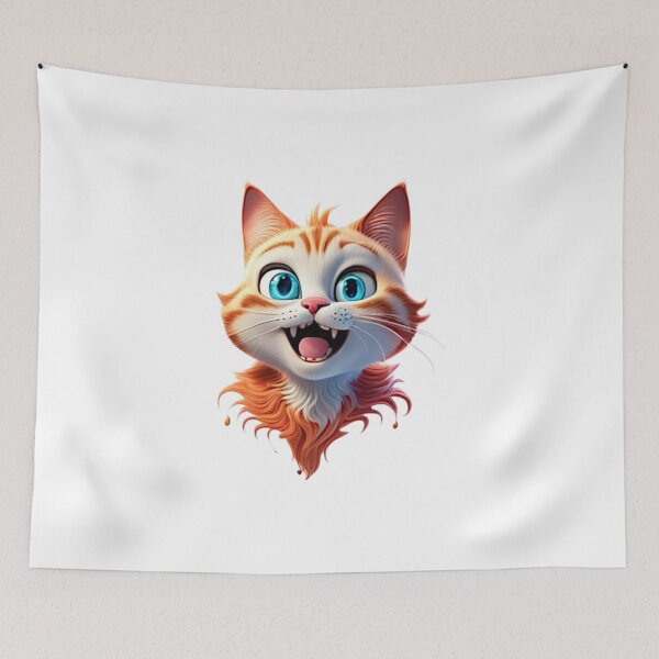 Item preview, Funny Cat - @fluidwatercolor #4 designed and sold by fluidwatercolor.