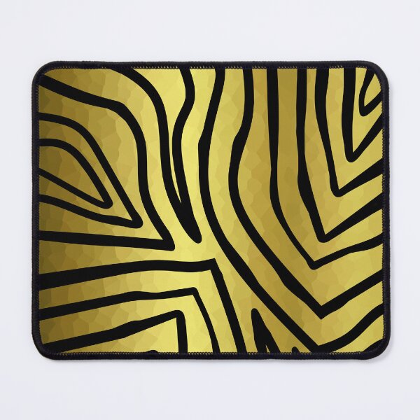 Item preview, Golden Zebra Stripes designed and sold by Sartoris Art.
