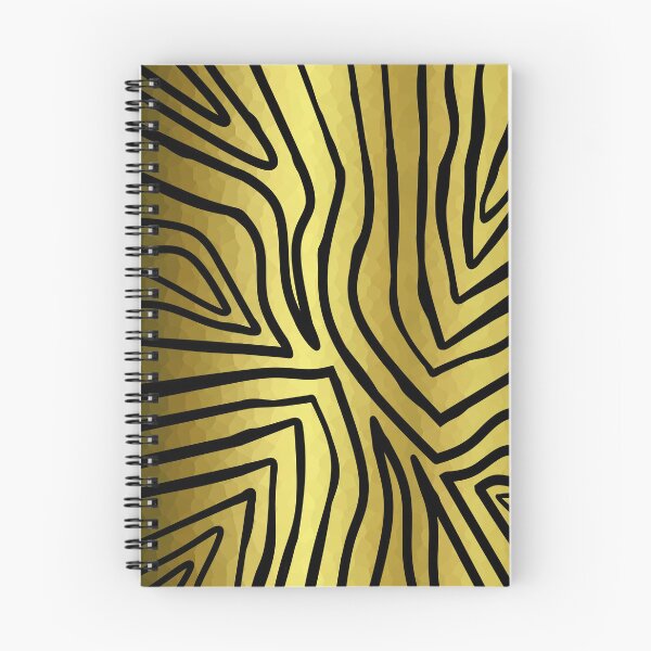 Item preview, Golden Zebra Stripes designed and sold by Sartoris Art.