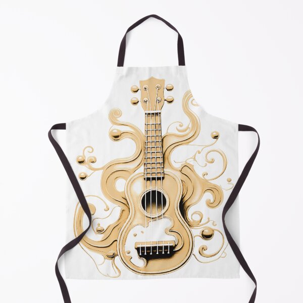 Item preview, Ukulele, colorful ukulele with paint splashes. Pastel shades/ orange designed and sold by My-fake-places.