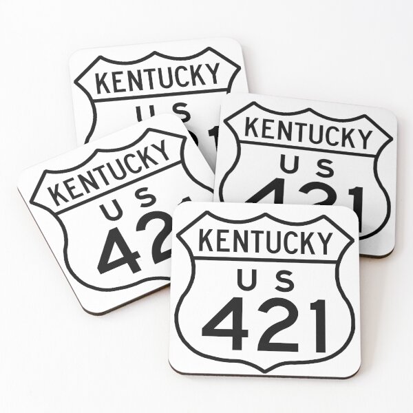 Item preview, US 421 Kentucky Highway Road Sign designed and sold by Wildcat Webworks.