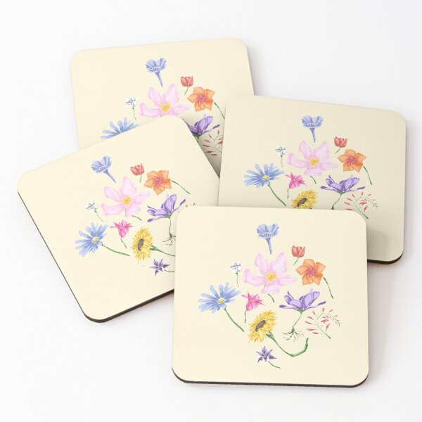 Item preview, Flower Assortment Pattern (No Outline) designed and sold by WoodPencil.