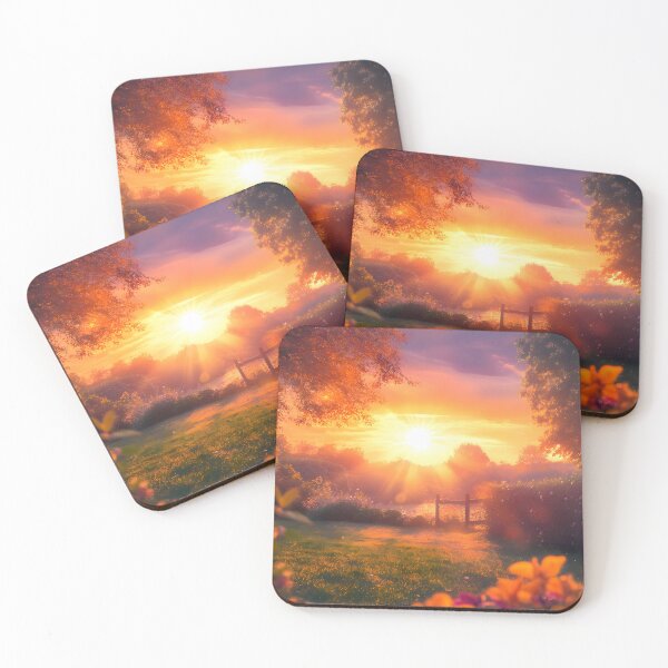 Item preview, Radiant Sunset Bliss designed and sold by AI-Only Creations.