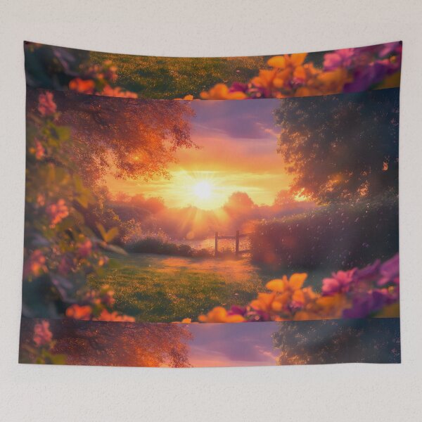 Item preview, Radiant Sunset Bliss designed and sold by AI-Only Creations.