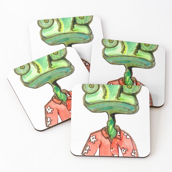 Item preview, Camiseta hawaiana con diseño de geco designed and sold by Alicia Perrelli.