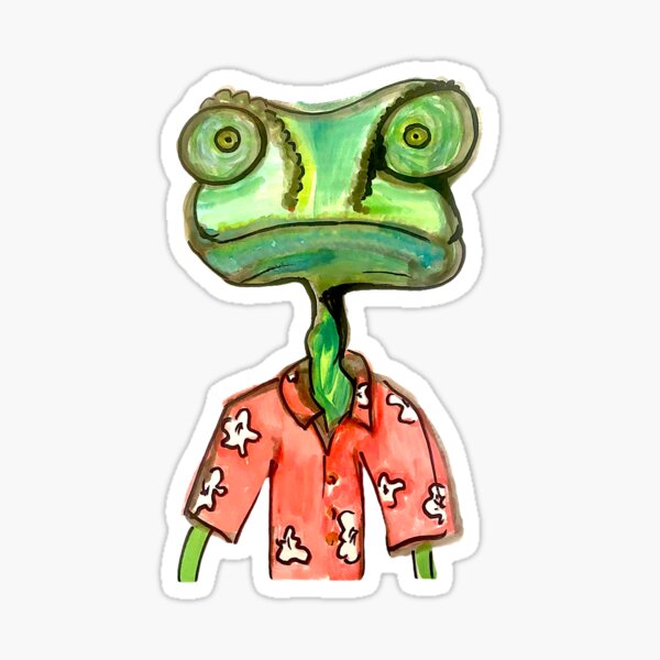 Item preview, Hawaiian T-shirt gecko design  designed and sold by Alicia Perrelli.