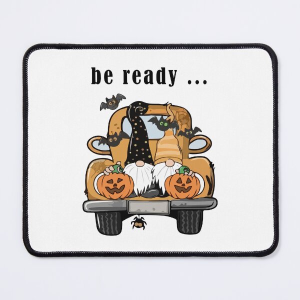 Item preview, Be Ready, Gnomes in a Pumpkin Truck - Halloween Fun designed and sold by -DEEWOLF-.