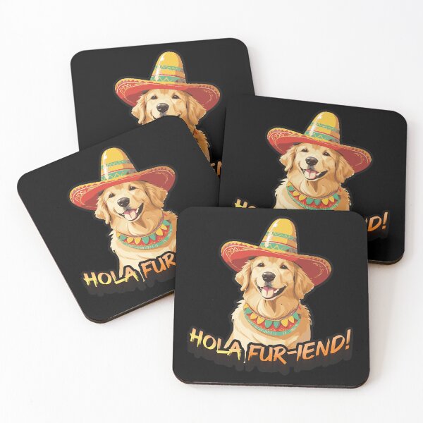 Item preview, Hola fur-iend! Mexican Golden Retriever designed and sold by SleekVisuals.