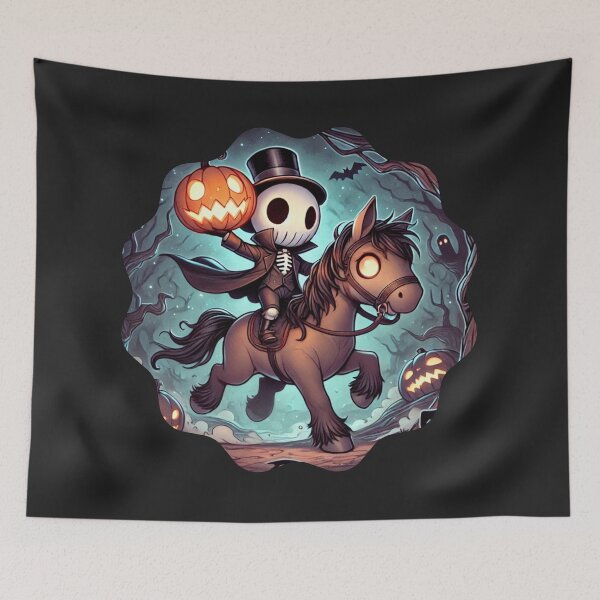 Item preview, Chibi "Not So Headless" Horseman – Mischievous Rider Design designed and sold by NSB-Design.