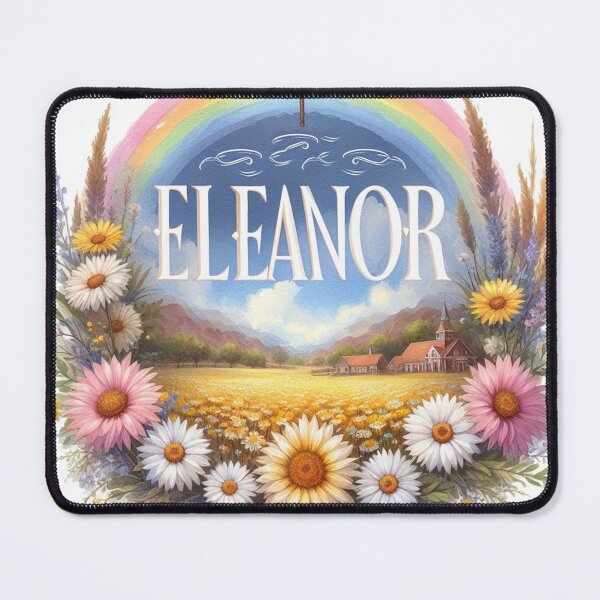 Item preview, Eleanor name, eleanor name flowers designed and sold by vectcd.