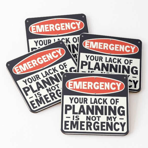 Item preview, Lack Of Planning designed and sold by vectcd.