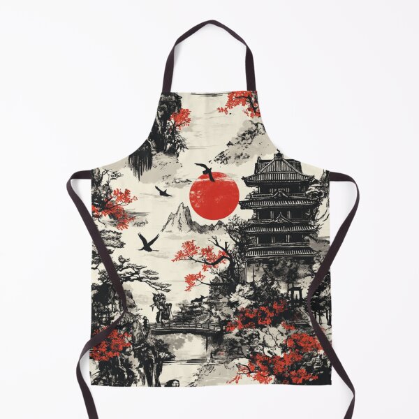 Item preview, Vintage Japan Collage Pattern designed and sold by GrinGalore.