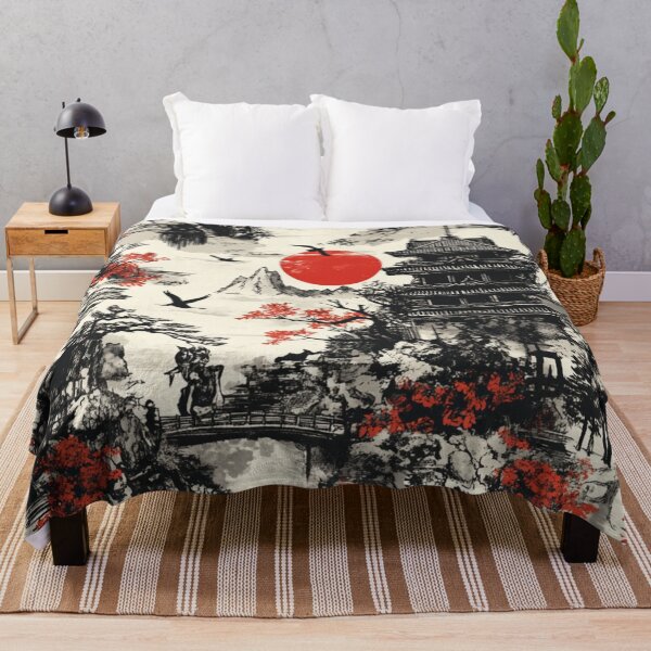 Item preview, Vintage Japan Collage Pattern designed and sold by GrinGalore.