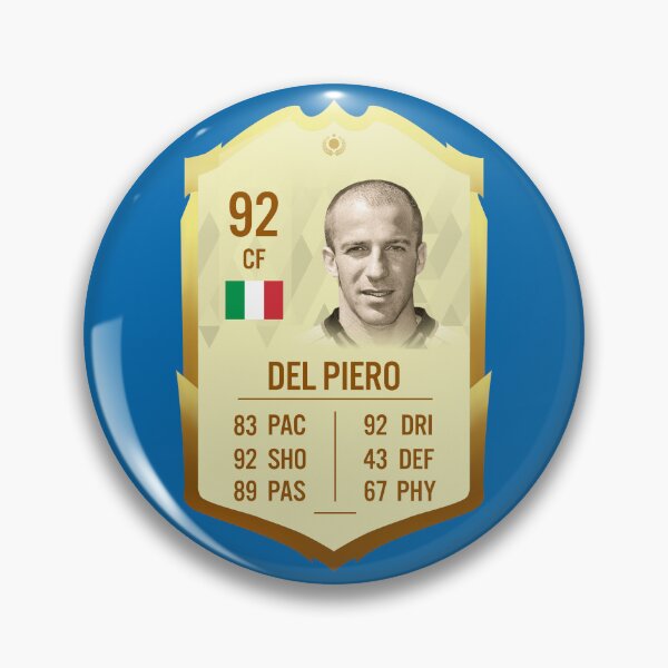 Item preview, Del Piero Ultimate Card designed and sold by On Target Sports.