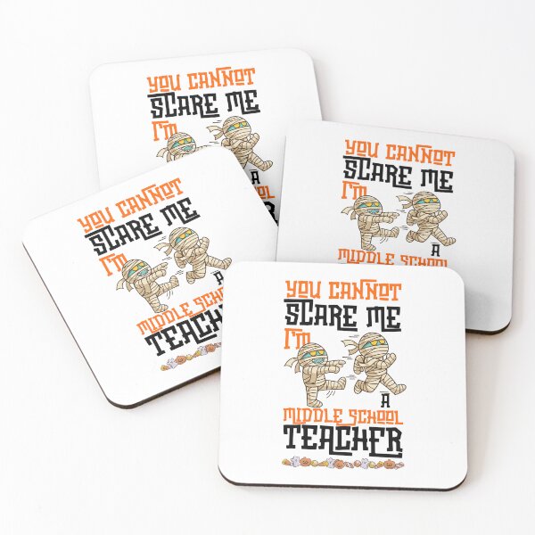 Item preview, Funny For Middle  Shcool teachers, You Can't Scare Me I'm A Middle School Teacher, Halloween 2025 designed and sold by ArtByKatti.