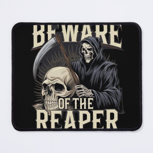 Item preview, Beware of the Grim Reaper Spooky Halloween designed and sold by FunShop123.