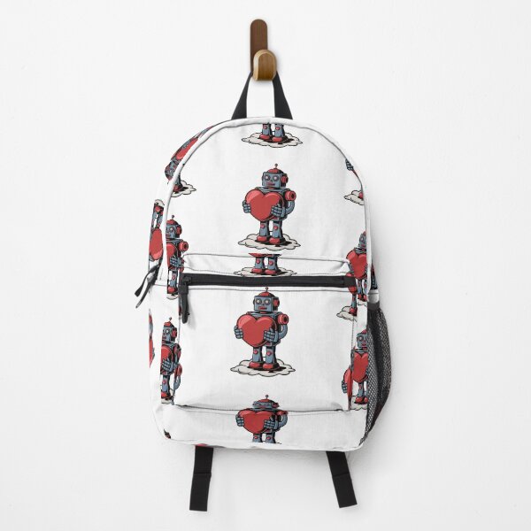 Item preview, Robot with big heart love heart designed and sold by Newhyperion.
