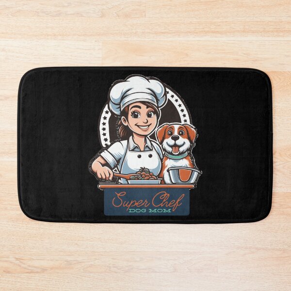 Item preview, Dog Mom - A Super Chef designed and sold by Woof-Worthy-ART.