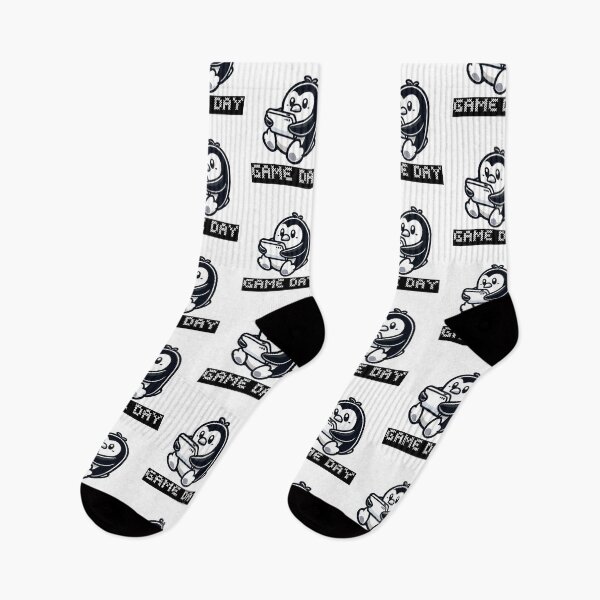 Item preview, Cute Penguin is playing a Video Game - Game Day designed and sold by MaateoDesign.