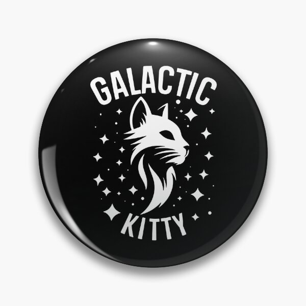 Item preview, Galactic Kitty Emblem designed and sold by Ojtek86.
