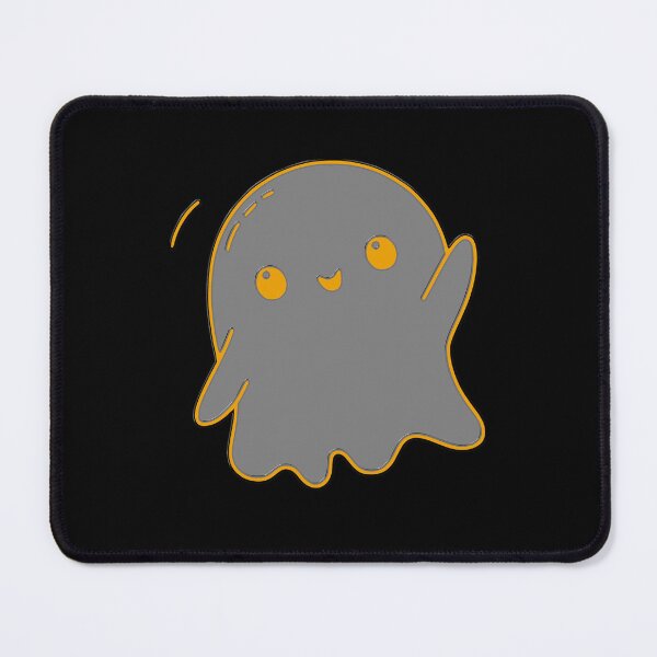Item preview, Happy Little Ghost with Yellow Accent designed and sold by Pickmash.