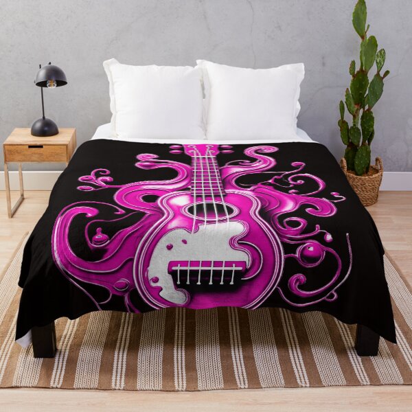 Item preview, Ukulele, colorful ukulele with paint splashes. Vivid shades/ magenta. designed and sold by My-fake-places.