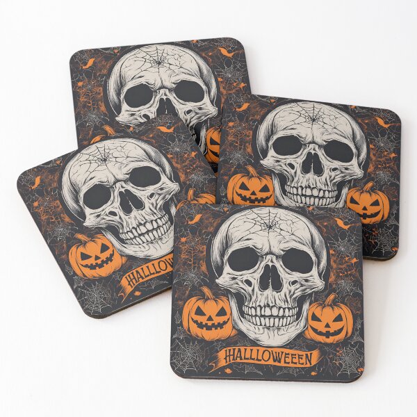 Item preview, Pumpkin & Skull: Halloween Classics designed and sold by Takemark.